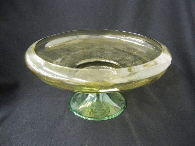 6044 - Bristol Yellow Transparent Bowl