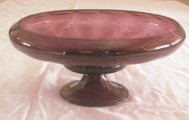 6044 - Amethyst Transparent Bowl