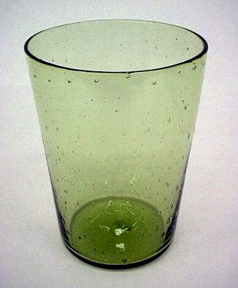 6053 - Spanish Green Transparent Vase