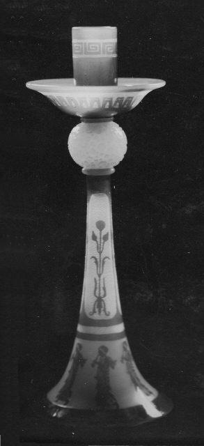 6063 - Unknown Acid Etched Candlestick