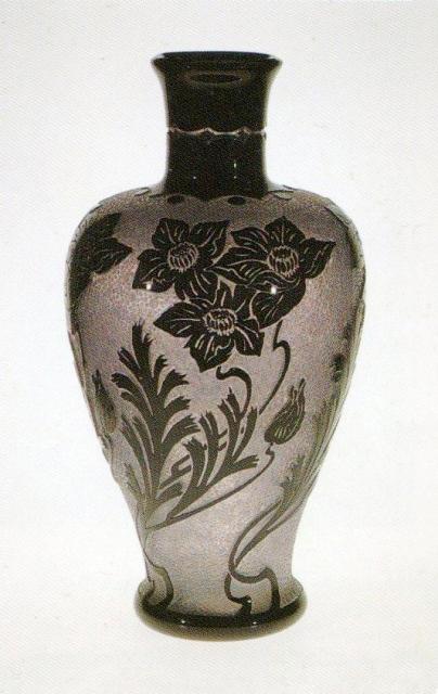 6094 - Acid Etched Vase