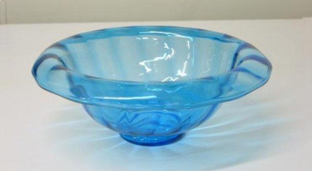6106 - Celeste Blue Transparent Bowl