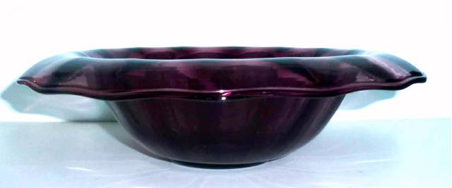 6106 - Dark Amethyst Transparent Bowl