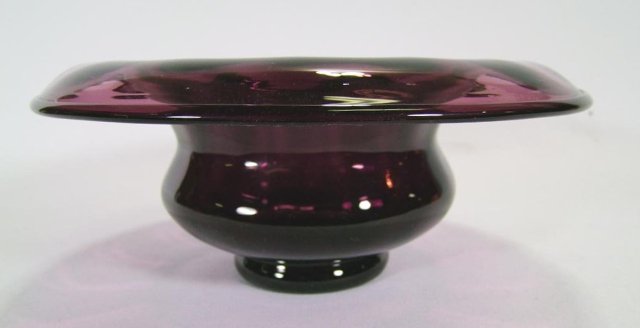6108 - Dark Amethyst Transparent Bowl