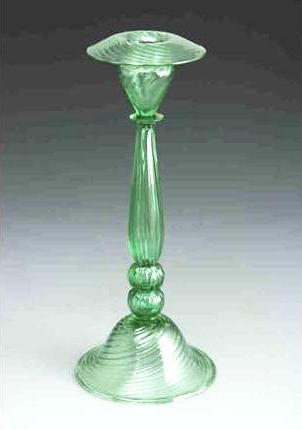 6110 - Pomona Green Transparent Candlestick