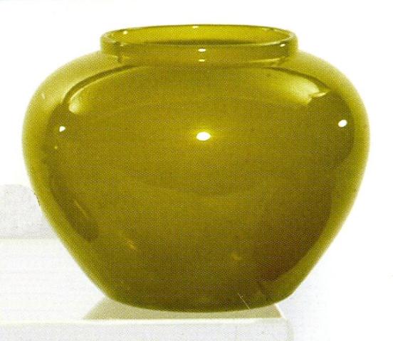 6112 - Yellow Jade Jade Vase