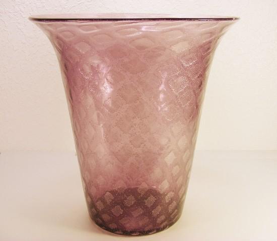 6123 - Amethyst Silverina Vase