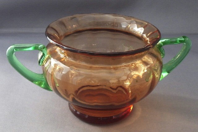 6142 - Rosa Transparent Sugar Bowl