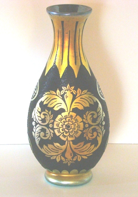 6151 - Acid Etched Vase