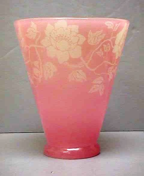 6171 - Acid Etched Vase