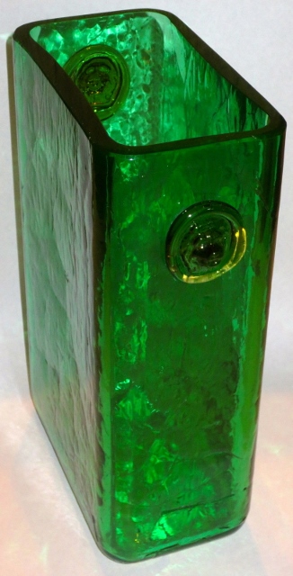 6199 - Pomona Green Transparent Vase