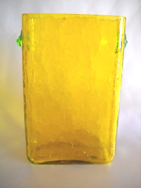 6199 - Bristol Yellow Transparent Vase