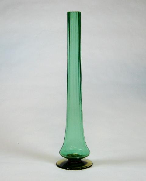 6209 - Pomona Green Transparent Vase