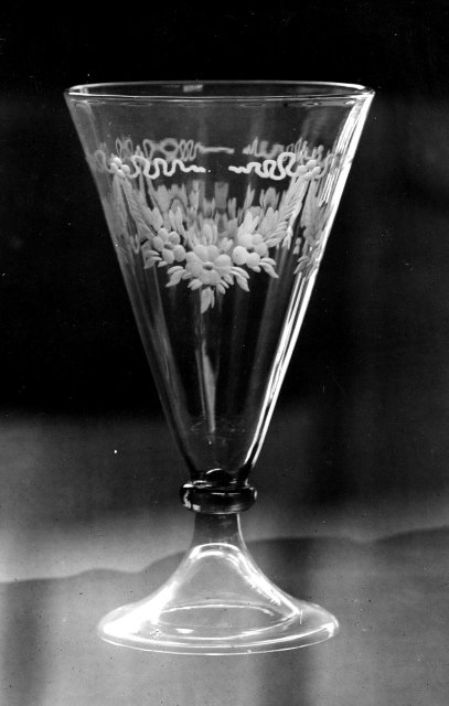 6225 - Unknown Engraved Goblet