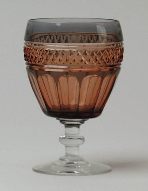 6268 - Alexandrite Engraved Goblet