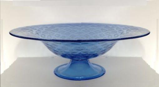 6270 - French Blue Silverina Bowl