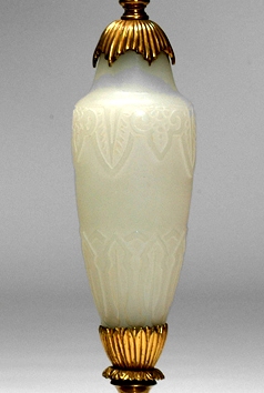 6289 - Alabaster Acid Etched Lamp Shaft