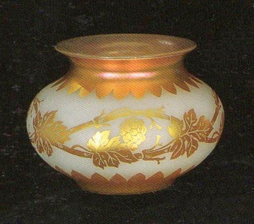 6304 - Acid Etched Vase