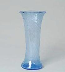 6305 - French Blue Transparent Vase