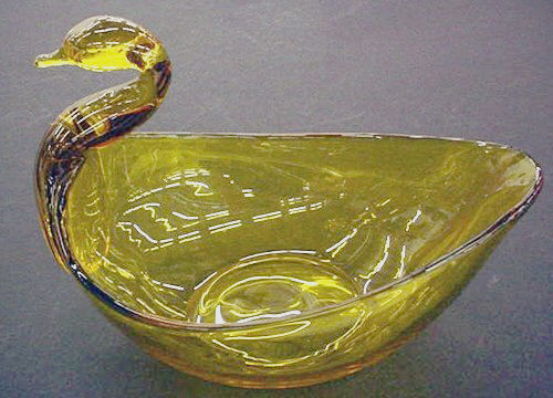 6332 - Bristol Yellow Transparent Bowl