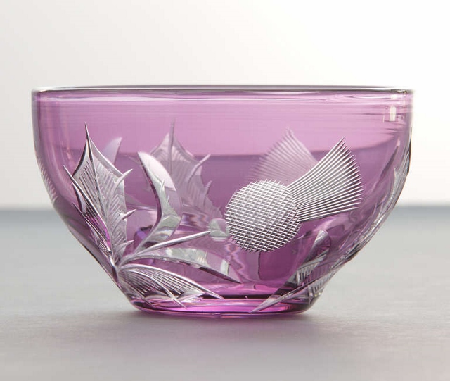 6338 - Engraved Finger Bowl