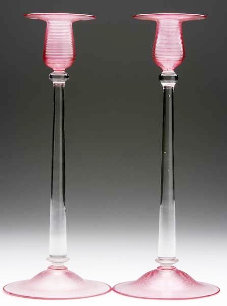 6357 - Colorless Transparent Candlestick