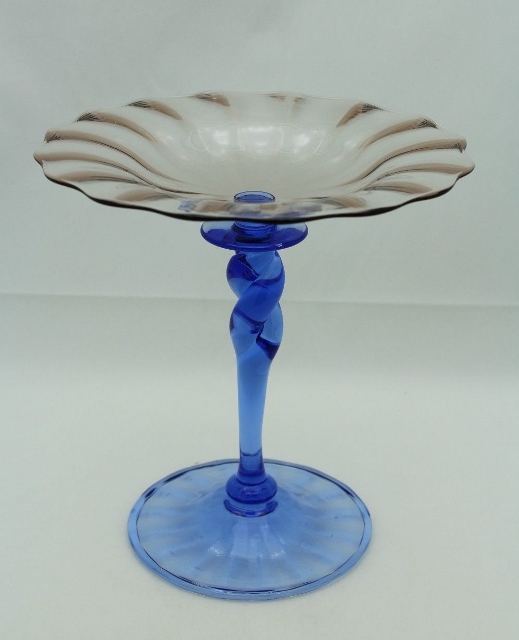 6405 - Smoked Crystal Transparent Compote