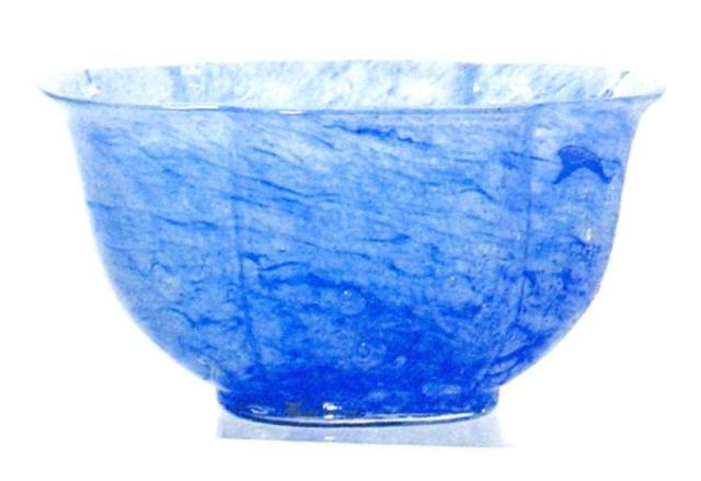 6415 - Blue Cluthra Cluthra Bowl