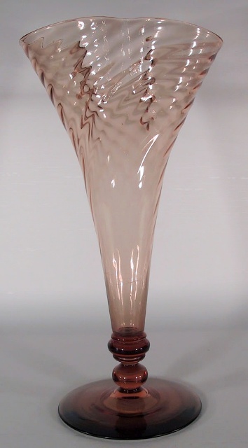 6441 - Cinnamon Transparent Vase