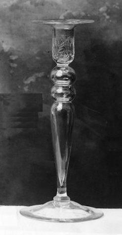 6505 - Unknown Engraved Candlestick