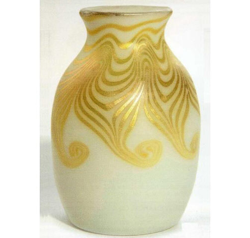 652 - Calcite Iridescent Vase