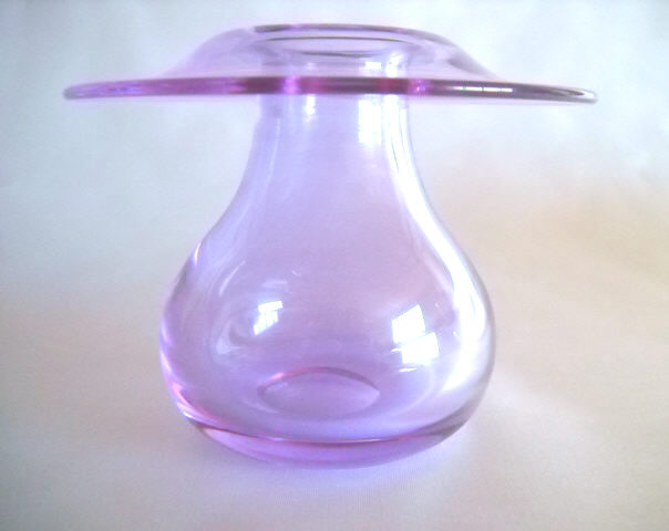 6547 - Wisteria Transparent Vase