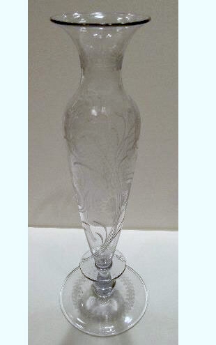 6575 - Moonlight Engraved Vase