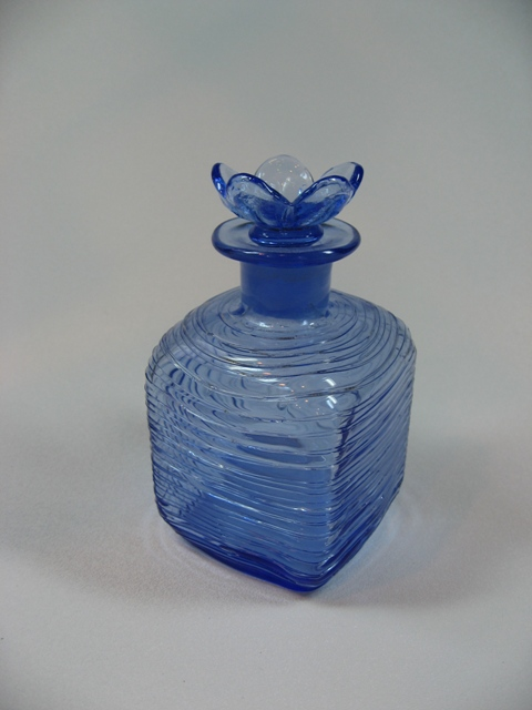 6590 - French Blue Transparent Bottle