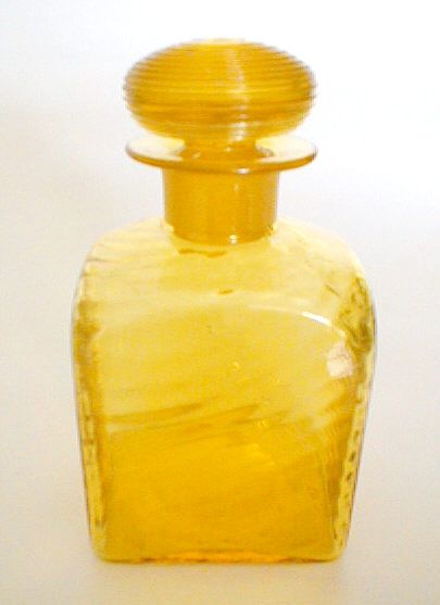 6590 - Bristol Yellow Transparent Bottle