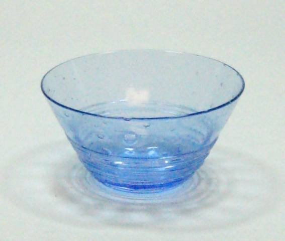 6603 - French Blue Transparent Finger Bowl