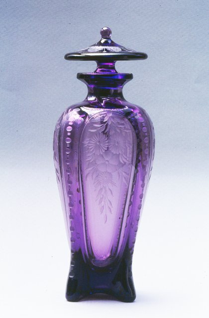 6604 - Amethyst Engraved Cologne