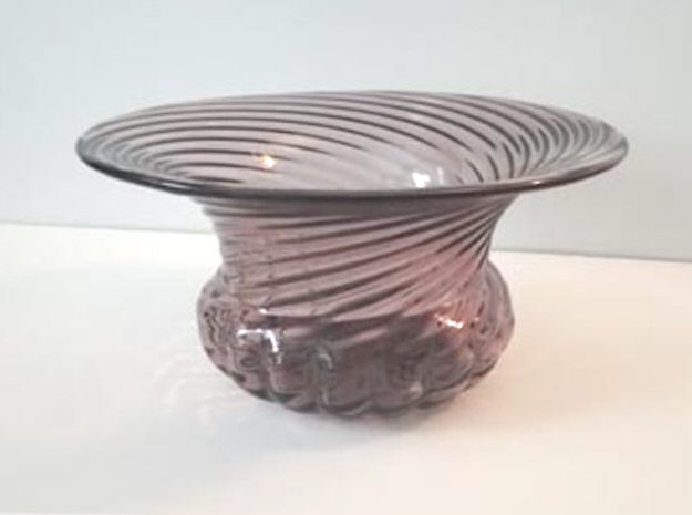 6633 - Amethyst Transparent Vase