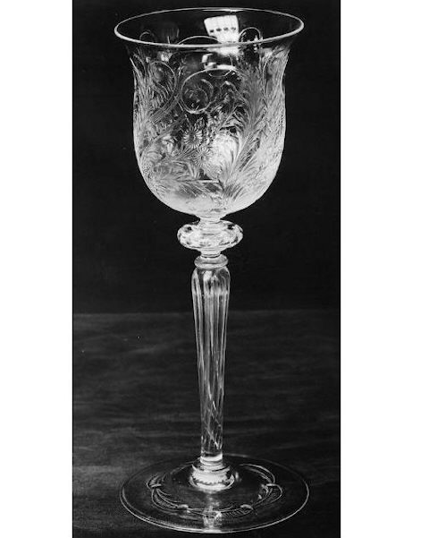 6727 - Unknown Engraved Goblet