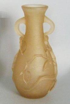 6766 - Peach Quartz Quartz Vase