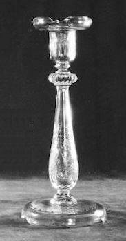 6768 - Unknown Engraved Candlestick