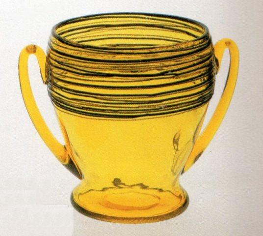 6769 - Bristol Yellow Transparent Bowl