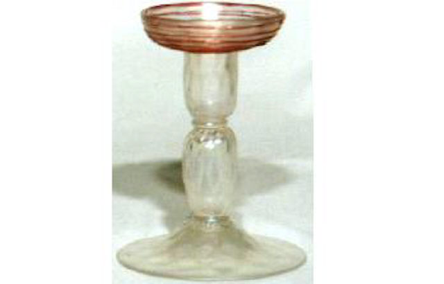 6774 - Colorless Transparent Candlestick