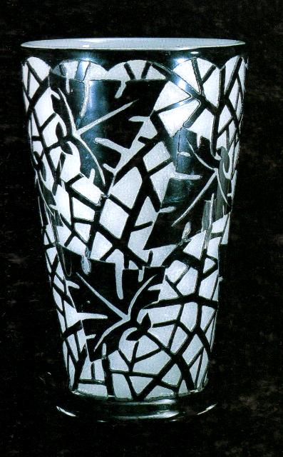 6777 - Acid Etched Vase