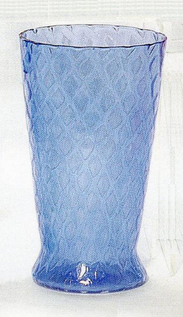 6777 - French Blue Silverina Vase