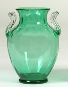 6795 - Pomona Green Transparent Vase