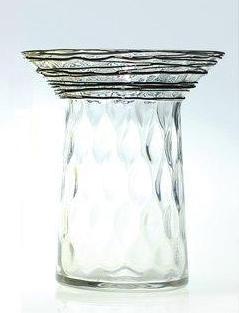 6814 - Colorless Transparent Vase