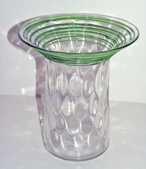 6814 - Colorless Transparent Vase