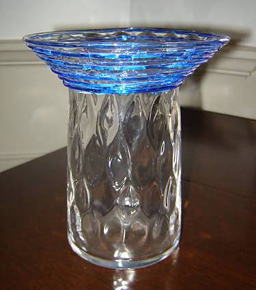 6814 - Colorless Transparent Vase