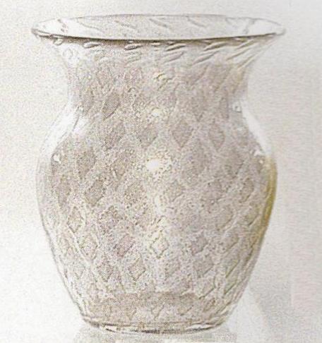 6815 - Colorless Silverina Vase